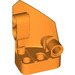 LEGO Oranje Gebogen Paneel 1 Links (87080)