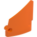 LEGO Orange Curved Panel 13 Left (64394)