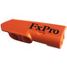 LEGO Orange Curved Panel 21 Right with &#039;FxPro&#039; Sticker (11946)