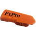 LEGO Orange Curved Panel 22 Left with &#039;FxPro&#039; Sticker (11947)