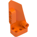 LEGO Orange Incurvé Panneau 3 La gauche (64683)