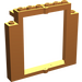 LEGO Orange Door Frame 2 x 8 x 6 Revolving without Bottom Notches (40253)