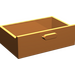 LEGO Oranje Drawer zonder versterking (4536)