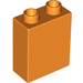LEGO Orange Duplo Backstein 1 x 2 x 2 mit Unterrohr (15847 / 76371)