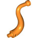 LEGO Orange Elephant Trunk avec extrémité longue (80497)