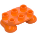 LEGO Orange Feet 2 x 3 x 0.7 (66859)