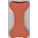 LEGO Orange Foam Part Scala Bone Shaped Large