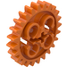 LEGO Oranje Tandwiel met 24 Tanden (3648 / 24505)