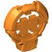 LEGO Orange H Icon avec Coller 3.2 (92199)