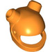 LEGO Orange Helm mit Angled Horn Löcher (82252)