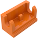 LEGO Orange Hinge 1 x 2 Base (3937)