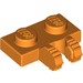 LEGO Orange Scharnier Platte 1 x 2 Verriegeln mit Dual Finger (50340 / 60471)