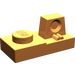 LEGO Oranje Scharnier Plaat 1 x 2 Vergrendelings met Single Finger Aan Top (30383 / 53922)