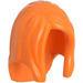 LEGO Orange Lange Gerade Haar mit Vorderseite Sections (12890)