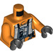 LEGO Orange Luke Skywalker Minifig Torse (973 / 76382)