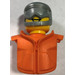 LEGO Orange McDonald&#039;s Torso and Head from Set 6