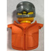 LEGO Orange McDonald&#039;s Torso and Head from Set 6 (48864)