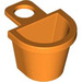 LEGO Oranje Minifig Container D-Basket (4523 / 5678)