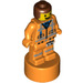 LEGO oranžová Minifigurka Statuette s Emmet (12685 / 57692)