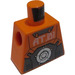 LEGO Orange Minifig Torse sans bras avec &quot;AT 01&quot; (973)
