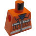 LEGO Orange Minifig Torso without Arms with construction worker (973)