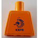 LEGO Orange Minifig Torso without Arms with KNVB Logo Sticker (973)