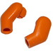 LEGO Orange Minifigure Arms (Left and Right Pair)
