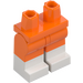 LEGO Orange Minifigure Hips and Legs with White Boots (3815 / 21019)