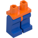 LEGO Oranje Minifiguur Heupen met Blauw Poten (73200 / 88584)