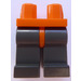 LEGO Orange Minifigure Hips with Dark Gray Legs (3815)
