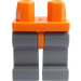 LEGO Oranje Minifiguur Heupen met Dark Stone Grijs Poten (73200 / 88584)