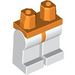 LEGO Orange Minifigure Hips with White Legs (73200 / 88584)