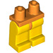 LEGO Oranje Minifigure Heupen met Geel Poten (73200 / 88584)