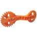 LEGO Orange Monoarm with 24 Tooth Geared Ends (32311)