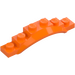 LEGO Orange Kotflügel Platte 1 x 6 mit Kante (4925 / 62361)