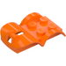 LEGO Orange Mudguard Vehicle Base with 2 x 2 Plate (3400)