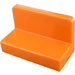 LEGO Oranje Paneel 1 x 2 x 1 met afgeronde hoeken (4865 / 26169)
