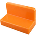 LEGO Orange Panel 1 x 2 x 1 with Rounded Corners (4865 / 26169)