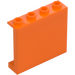 LEGO orange Panel 1 x 4 x 3 med sidestøtter, hule knops (35323 / 60581)