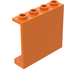 LEGO Orange Panel 1 x 4 x 3 without Side Supports, Hollow Studs (4215 / 30007)