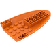 LEGO Oranje Vliegtuig Onderzijde 6 x 10 x 1 (87611)