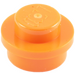 LEGO Orange assiette 1 x 1 Rond (6141 / 30057)