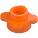 LEGO Orange Plate 1 x 1 Round with Flower Petals (28573 / 33291)