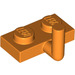 LEGO Oranje Plaat 1 x 2 met Haak (5 mm horizontale arm) (43876 / 88072)