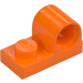 LEGO Orange Plate 1 x 2 with Pin Hole (11458)