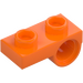 LEGO Naranja Placa 1 x 2 con Underside Agujero (18677 / 28809)