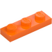 LEGO Oranje Plaat 1 x 3 (3623)