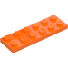 LEGO Oranje Plaat 2 x 6 (3795)