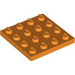 LEGO Orange Plate 4 x 4 (3031)