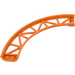 LEGO Orange Rail 13 x 13 Curved with Edges (25061)